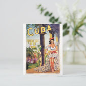 Cubaanse Toerismecommissie tropen reizen Briefkaart (Staand voorkant)