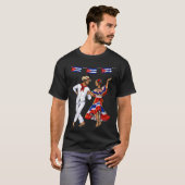 Cubaanse traditionele dans t-shirt (Voorkant volledig)