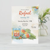 Cubaanse viering kaart (Staand voorkant)