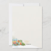 Cubaanse viering kaart (Achterkant)