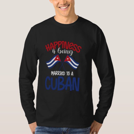 Cubaanse vlag 2 t-shirt (Voorkant)