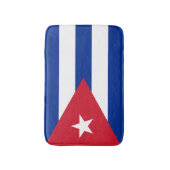 Cubaanse vlag badmat (Voorkant Verticaal)