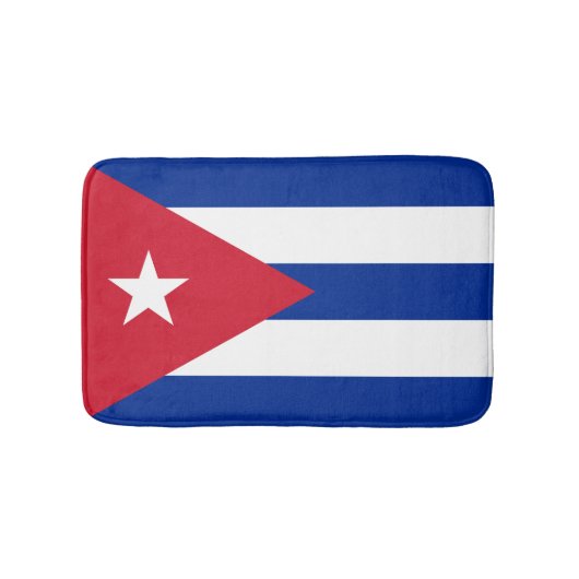 Cubaanse vlag badmat (Voorkant)