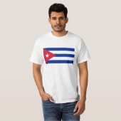 Cubaanse vlag - Bandera Cubana - vlag van Cuba T-shirt (Voorkant volledig)