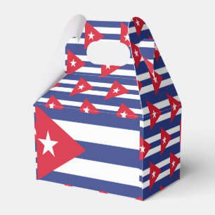Cubaanse vlag bedankdoosjes