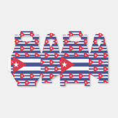 Cubaanse vlag bedankdoosjes (Uitgevouwen)