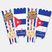 Cubaanse vlag bedankdoosjes (Ongevouwen)