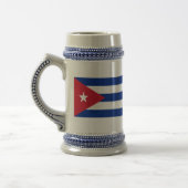 Cubaanse vlag bierpul (Links)