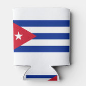 Cubaanse vlag blikjeskoeler (Achterkant)