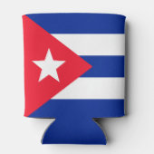 Cubaanse vlag blikjeskoeler (Achterkant)
