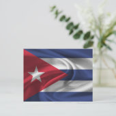 Cubaanse vlag briefkaart (Staand voorkant)