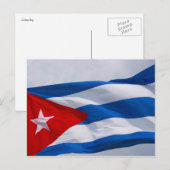 cubaanse vlag briefkaart (Voorkant / Achterkant)