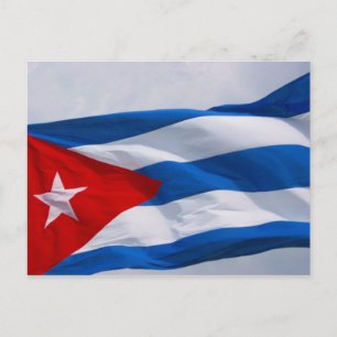cubaanse vlag briefkaart