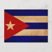 Cubaanse vlag briefkaart (Voorkant)