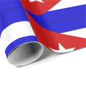 Cubaanse vlag cadeaupapier (Rol Hoek)