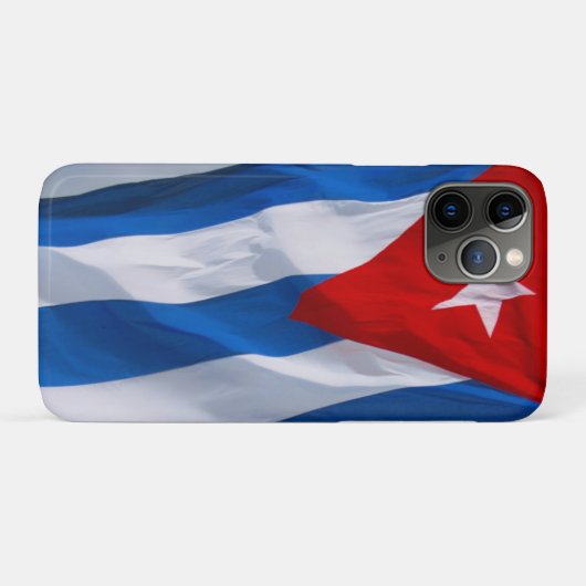Cubaanse vlag Case-Mate iPhone case (Achterkant (horizontaal))