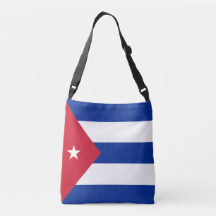 Cubaanse vlag crossbody tas