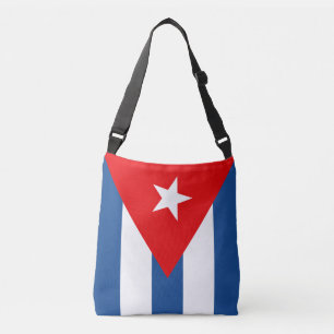 Cubaanse vlag crossbody tas