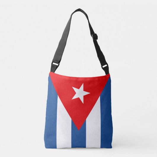 Cubaanse vlag crossbody tas (Voorkant)