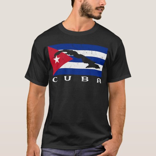 Cubaanse vlag Cuba Pride Cuba Revel Proud Cuba T-shirt (Voorkant)