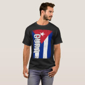 Cubaanse vlag Cuba T-shirt (Voorkant volledig)