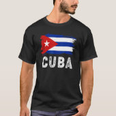  Cubaanse vlag Cubaanse Family Pride T-shirt (Voorkant)
