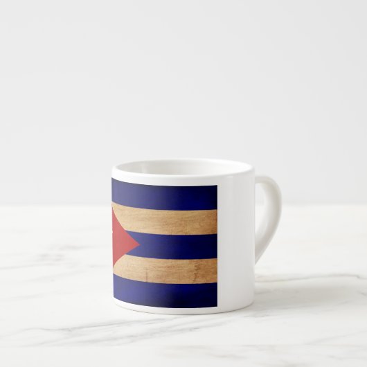 Cubaanse vlag espresso kop (Voorkant rechts)