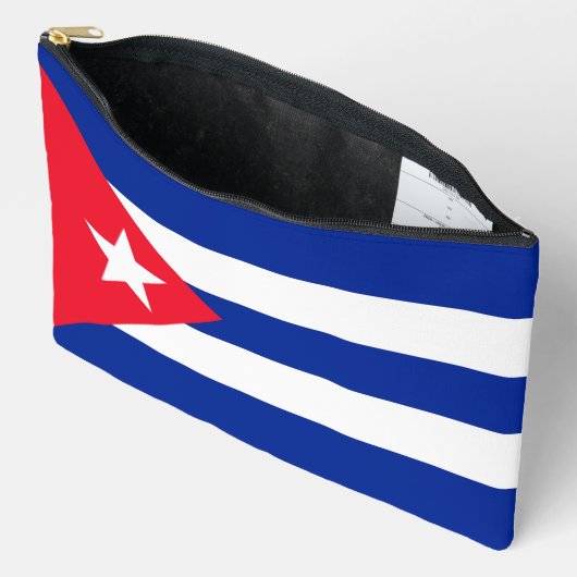 Cubaanse vlag etui (Open)