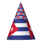 Cubaanse vlag feesthoedjes (Voorkant)