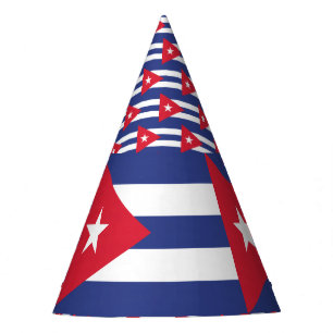 Cubaanse vlag feesthoedjes