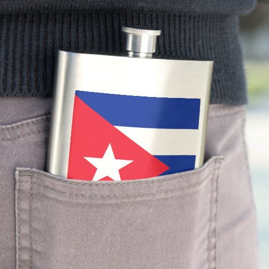 Cubaanse vlag flacon (Voorbeeld)
