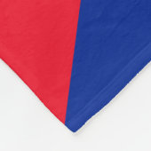 Cubaanse vlag fleece deken (Hoek)