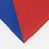 Cubaanse vlag fleece deken (Hoek)