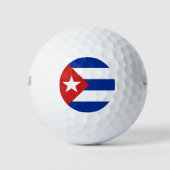 Cubaanse vlag golfballen (Voorkant)