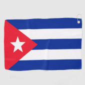 Cubaanse vlag golfhanddoek (Horizontaal)
