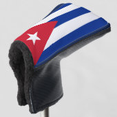 Cubaanse vlag golfheadcover (3/4 voorkant)