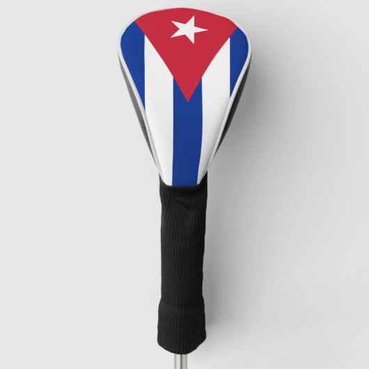 Cubaanse vlag golfheadcover (Voorkant)