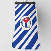 Cubaanse vlag golfheadcover (Draai 90)