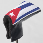 Cubaanse vlag golfheadcover (3/4 voorkant)