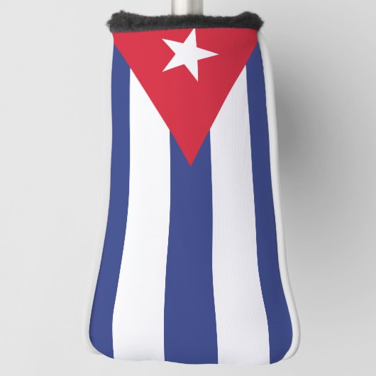 Cubaanse vlag golfheadcover (Draai 90)