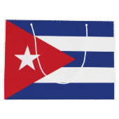 Cubaanse vlag groot cadeauzakje (Achterkant)