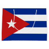Cubaanse vlag groot cadeauzakje (Voorkant)