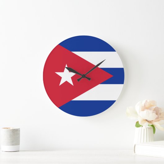 Cubaanse vlag grote klok (Huis)