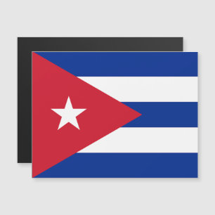 Cubaanse vlag, Havana, Fidel Castro, Che Guevara Magnetische Uitnodiging