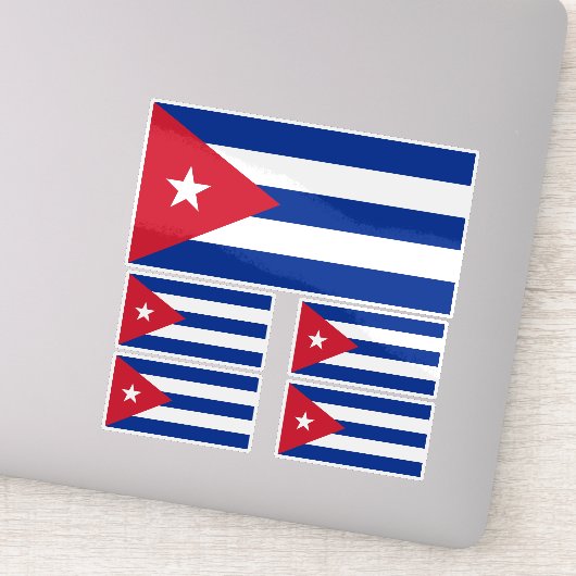 Cubaanse vlag, Havana, Fidel Castro, Che Guevara Sticker (Detail)