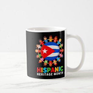 Cubaanse vlag Hispanic Heritage Month Cuba Jongen Koffiemok