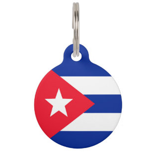 Cubaanse vlag huisdierpenning