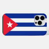 Cubaanse vlag iPhone hoesje (Achterkant horizontaal)