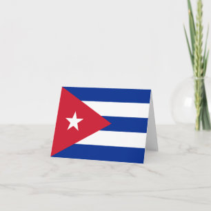 Cubaanse vlag kaart
