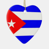 Cubaanse vlag keramisch ornament (Rechts)